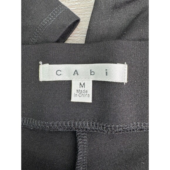 Cabi Leggings Womens Medium Elastic Pull On Ankle Zip Riding #196 Midtown Ponte - Picture 6 of 7
